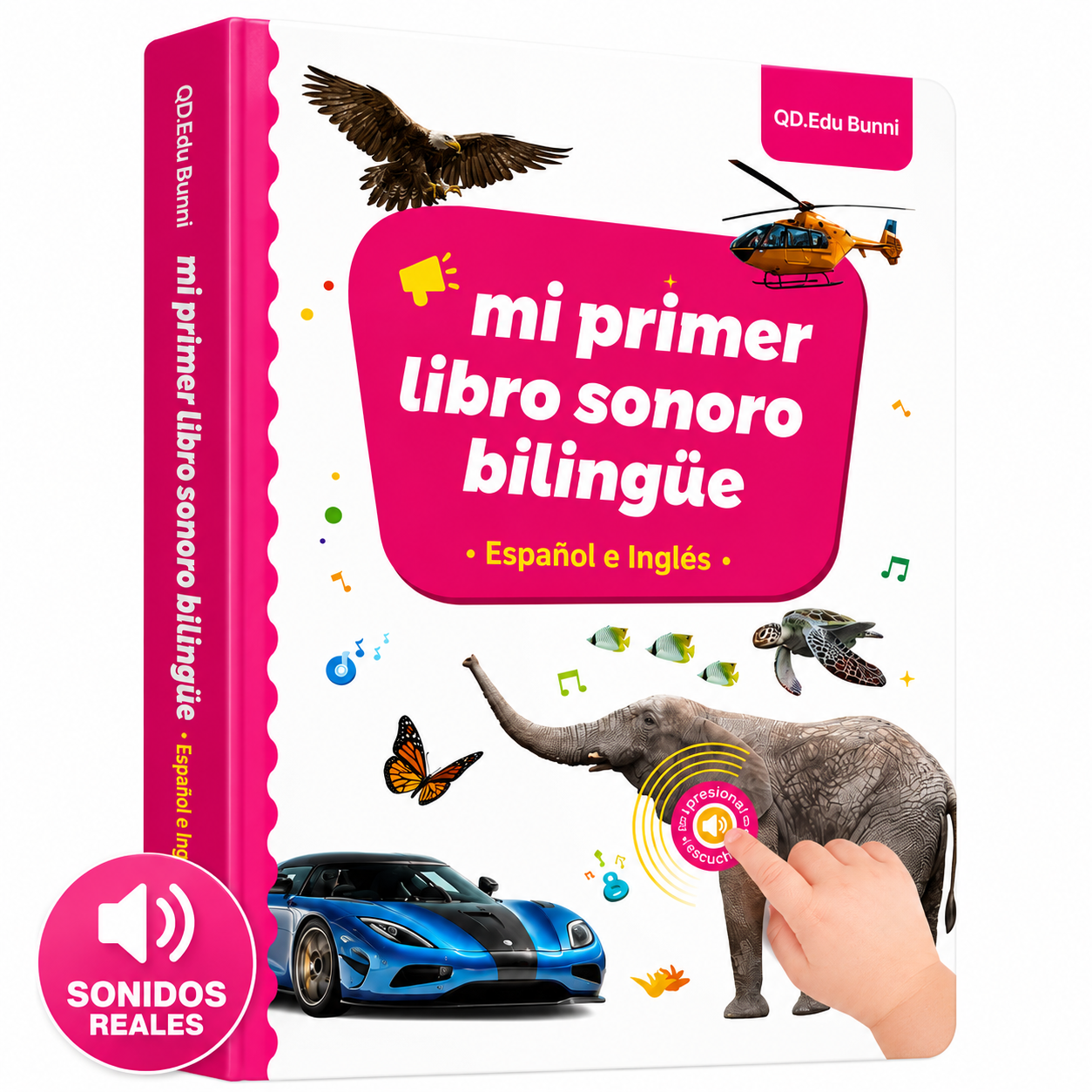 Libro Interactivo Bilingüe Español-Inglés