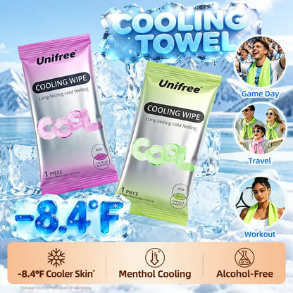 Instant Cooling Body Wipes