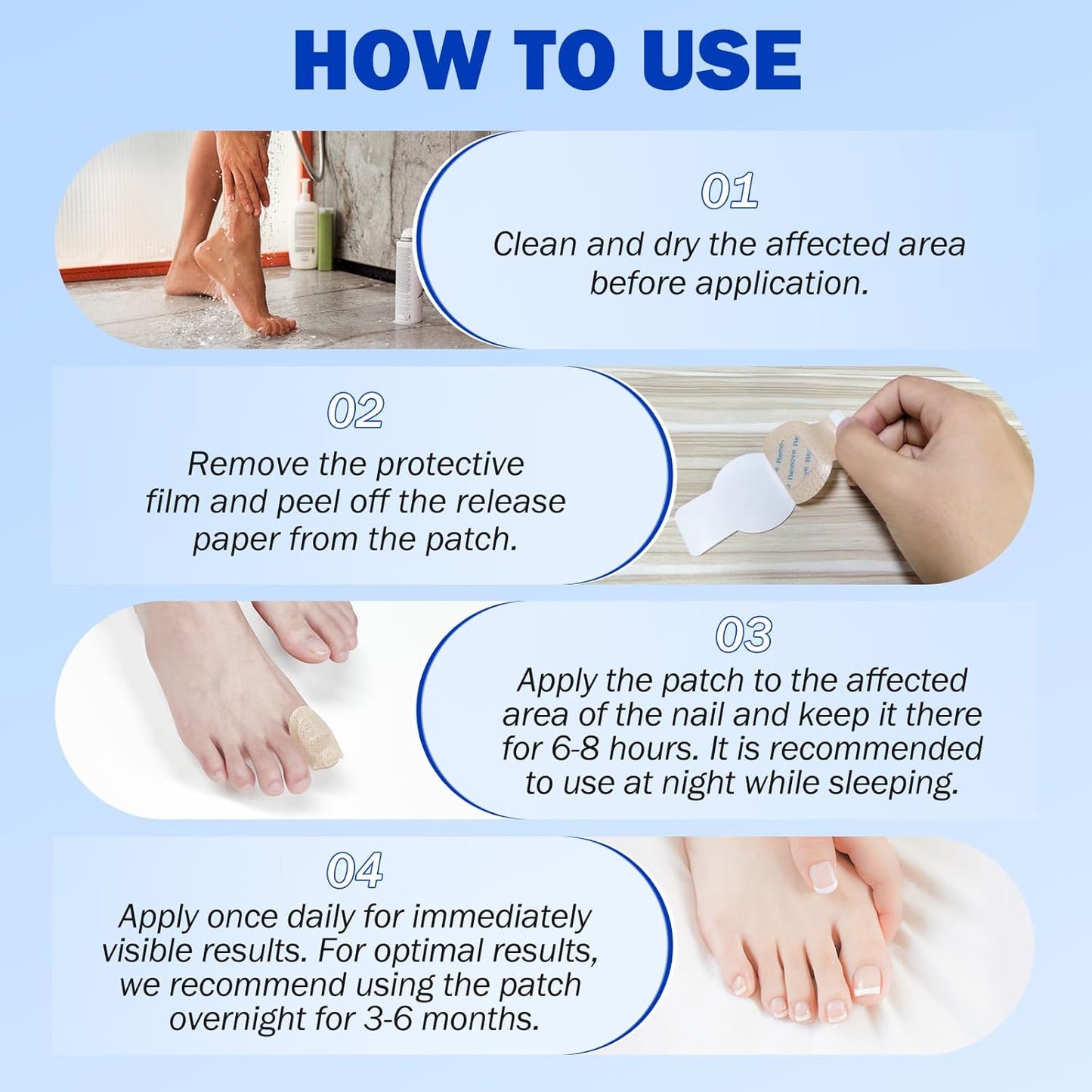 Overnight Nail Repair Patches