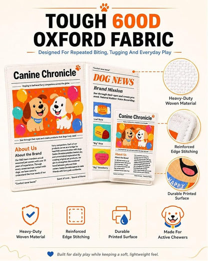 Dog Enrichment Newspaper Toy