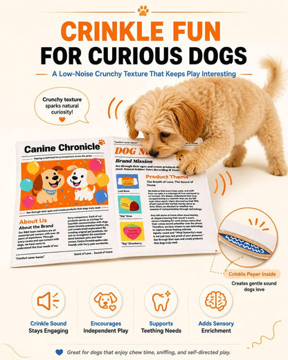 Dog Enrichment Newspaper Toy